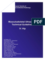 Musculoskeletal Ultrasound Technical Guidelines Iv. Hip: European Society of Musculoskeletal Radiology