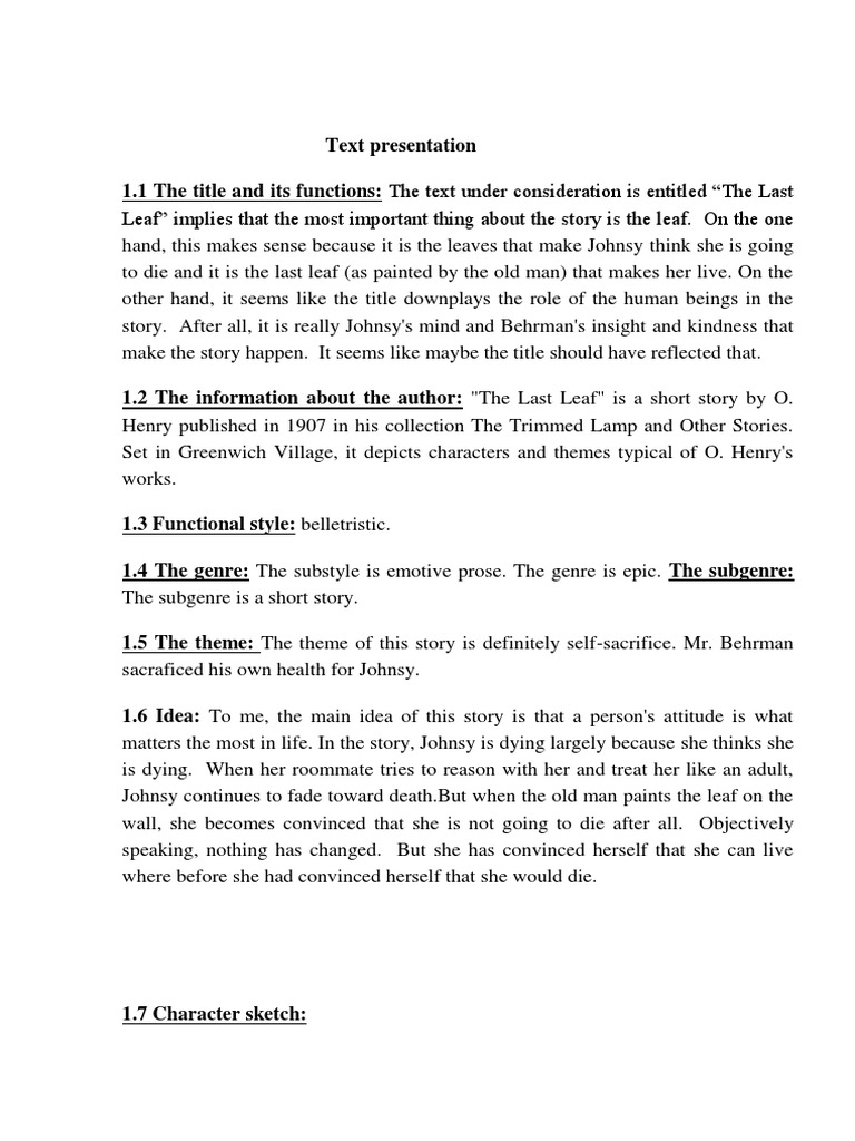 the-last-leaf-short-story-short-story-the-last-leaf-by-o-henry