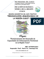 01 - Memoria Descriptiva - Periodizacion Arqueologica PDF