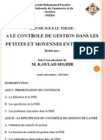 Controle de Gestion Dans Les PME