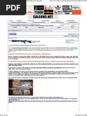 Virgin Build AK-47 Yugoslavian M70AB2 Stamped Receiver Yugo M70 AB2 - Calguns.net