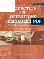 Production and Operations Management (Kumar & Suresh)