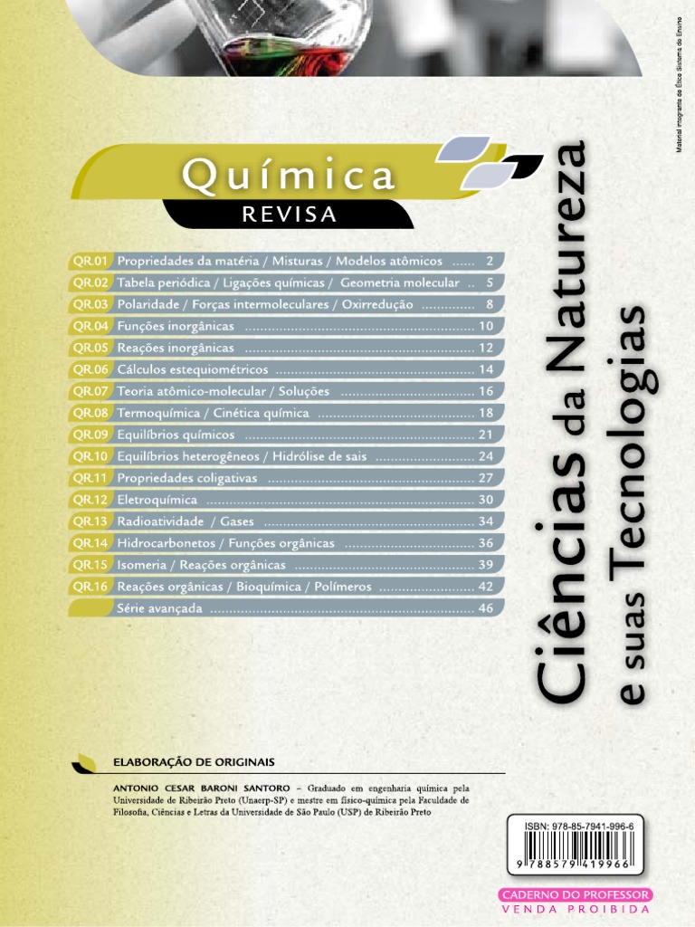 Ciências Da Natureza e Suas Tecnologias | PDF