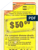 Videotron January 1981 Flyer