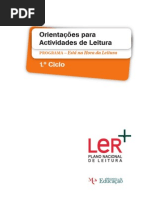 Orientações Para Actividades de Leitura