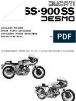 Ducati 1975-76 750-900SS Spare Parts Catalog