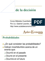 Teoria de Decision