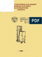 Cartea Tehnica a IO - 12 KV