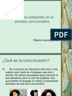 Elementos Linguisticos Del Proceso Comunicativo.