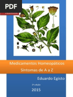 Medicamentos Homeopáticos de A a Z 2015