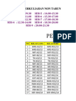 Jadwal Semester Ganjil 2014 2015 Share