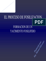 Formacion de Un Yacimiento Fosil