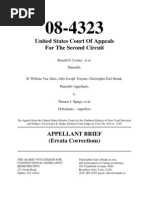 Errata Appellant Brief and Appendix For 2nd Circuit Appeal Case Loeber Et Al. V Spargo Et Al. 08-4323 010510