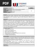 Plano de Ensino - Ética