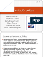 La Constitución Política