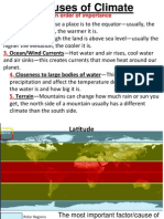 5 Causes of Climate