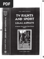 Download TV Rights and Sport - Legal Aspects by Luca Ferrari SN24840094 doc pdf