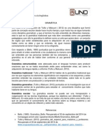 Wilfredo Caamal Hau Gramatica y Tipos de Gramática