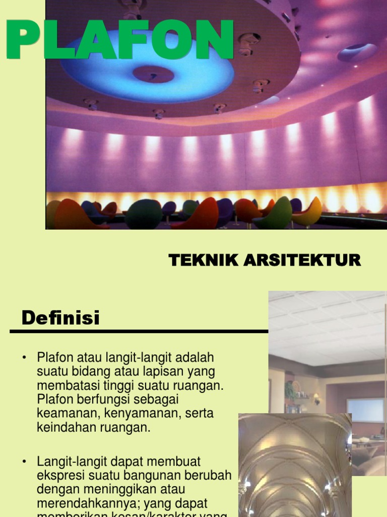 Presentasi Plafon Presentasi Plafon