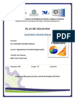 Razones Financieras