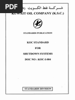 Download KOC-I-004 Shut Down System by djilnef SN248423696 doc pdf