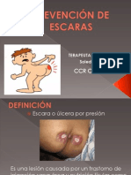 Prevención de Escaras