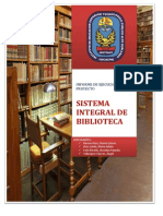 Informe de Proyecto Biblioteca Integral
