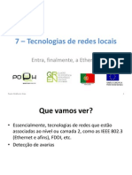 Tecnologias de Redes Locais