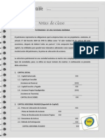 Nota de Clase 12 Patrimonio de Una Sociedad Anónima