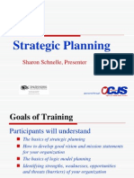 Strategic Planning Basics Vision Mission SWOT