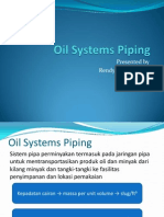 Oil Systems Piping/ Sistem Perpipaan Minyak