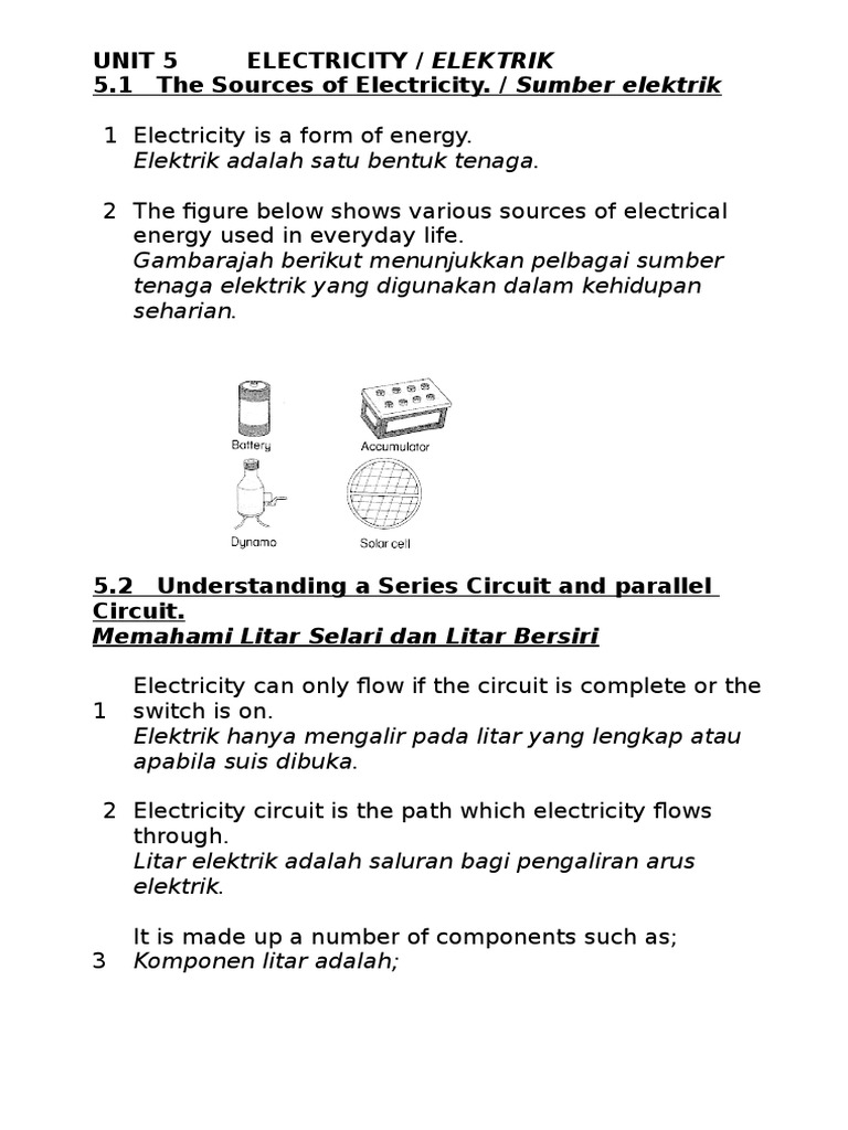 Understanding Electrical Circuits Types of Circuits, Circuit