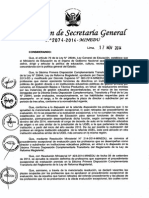 Normas Para La Ubicación de Profesores Que No Accedieron a Plazas de Director o Subdirector a Través de La Evaluación Excepcional Prevista en La Décima Primera Disposición Complementaria Del Reglamento de La Lrm