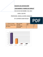 Encuesta de Satisfacción para Sarcco