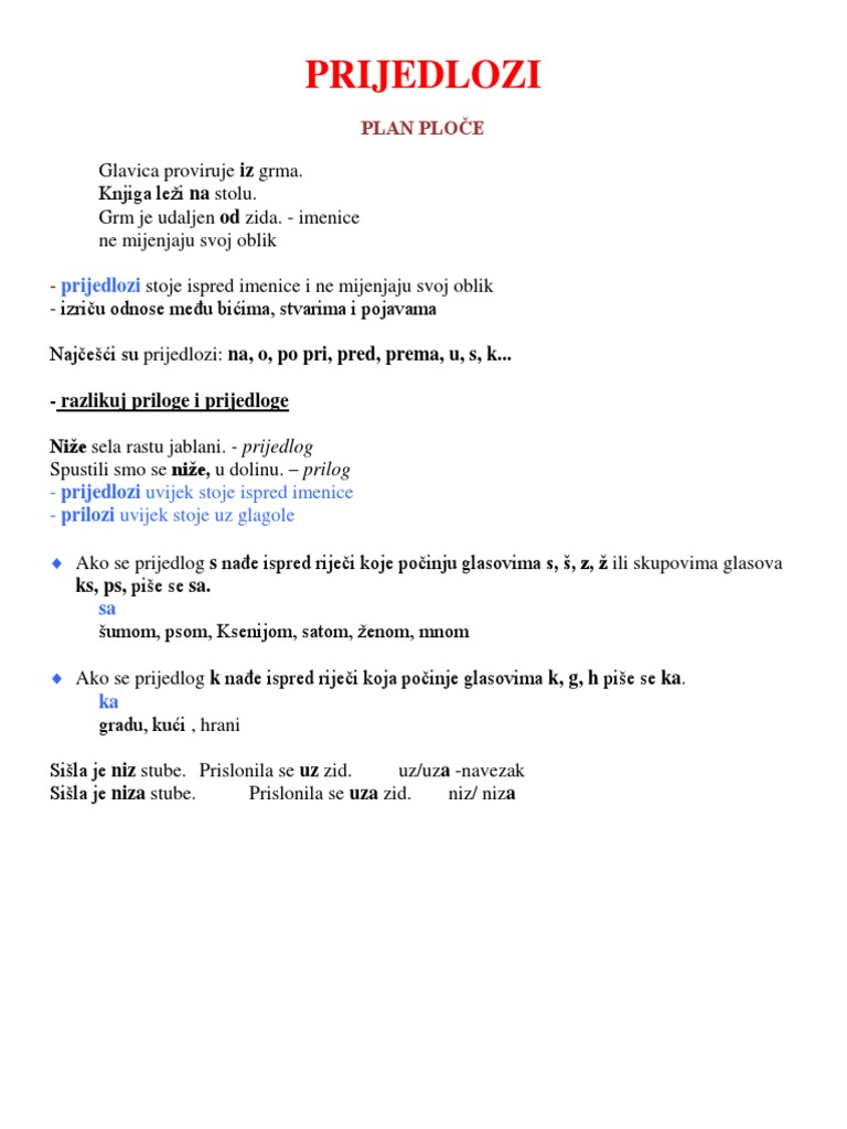 PRIJEDLOZI | PDF
