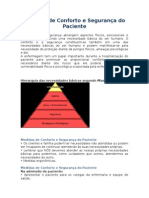 Medidas de Conforto e Segurança