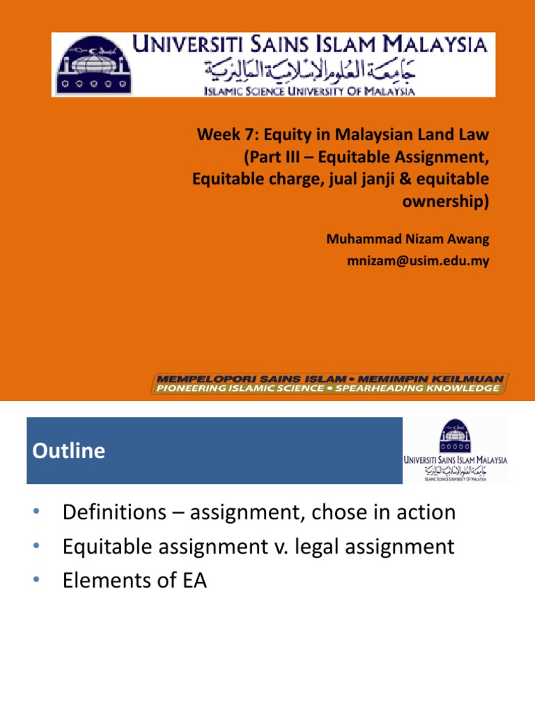 Equitable assignment english law picture
