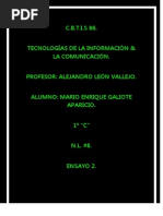 Ensayo 2 Desastres Naturales_Mario Galiote