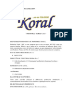 Gestion de La Tecnologia - Industrias Koral