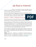 Práctica DHCP Windows Server2008