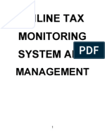 Online Tax Monetary System