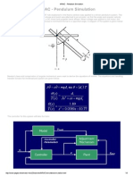 MRAC - Pendulum Simulation