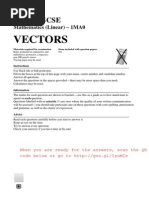 Vectors Gcse Exam Questions | Geometry | Elementary Geometry