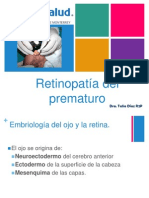 Retinopatía del prematuro