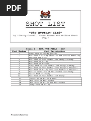 Shot-List
