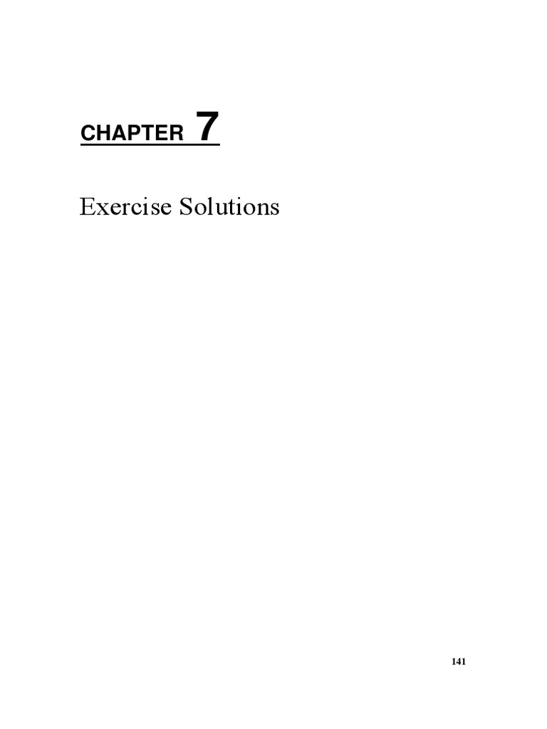 Solutions For Chapter 7 | PDF | P Value | Statistical Hypothesis Testing