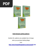 Download Initial Sample Quilling Patterns by Ioana Bacancios SN248484672 doc pdf