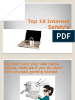Top 10 Internet Safetys