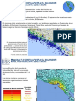 Informe Terremoto de Fonseca en español