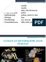 GANGGUAN METABOLISME ASAM NUKLEAT - PPTX (Repaired)